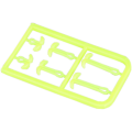 Фиксаторы для крепления бойлов Mikado S/M/L, fluo. AMC-9051-04
