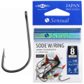 Крючки рыболовные Mikado SODE с колечком №16