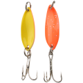 Блесна колеблющаяся Mikado TROUT CAMPIONE MINI  1.4 г. / 2.2 см. - оранжевый-желтый