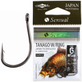 Крючки рыболовные Mikado TANAGO W/RING № 10