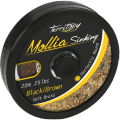 Поводковый материал Mikado MOLLIA black/brown (20 м) - 55 lb