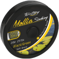 Поводковый материал Mikado MOLLIA black/green (20 м) - 55 lb