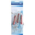 Оснастка для морской рыбалки Mikado SQUID RIG 12 см., крючки 3 х № 6/0
