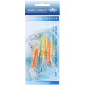 Оснастка для морской рыбалки Mikado SQUID RIG 7.5 см., крючки 3 х № 4/0
