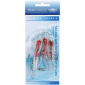 Оснастка для морской рыбалки Mikado SQUID RIG 7.5 см., крючки 3 х № 4/0