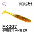 Виброхвост Esox SHEASY 100 мм. FK007  уп.=5 шт.