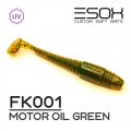 Виброхвост Esox TIGA 63 мм. FK001  уп.=8 шт.