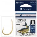 Крючки рыболовные Mikado TANAGO с лопаткой № 12 золото