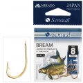 Крючки рыболовные Mikado BREAM с лопаткой № 14 золото